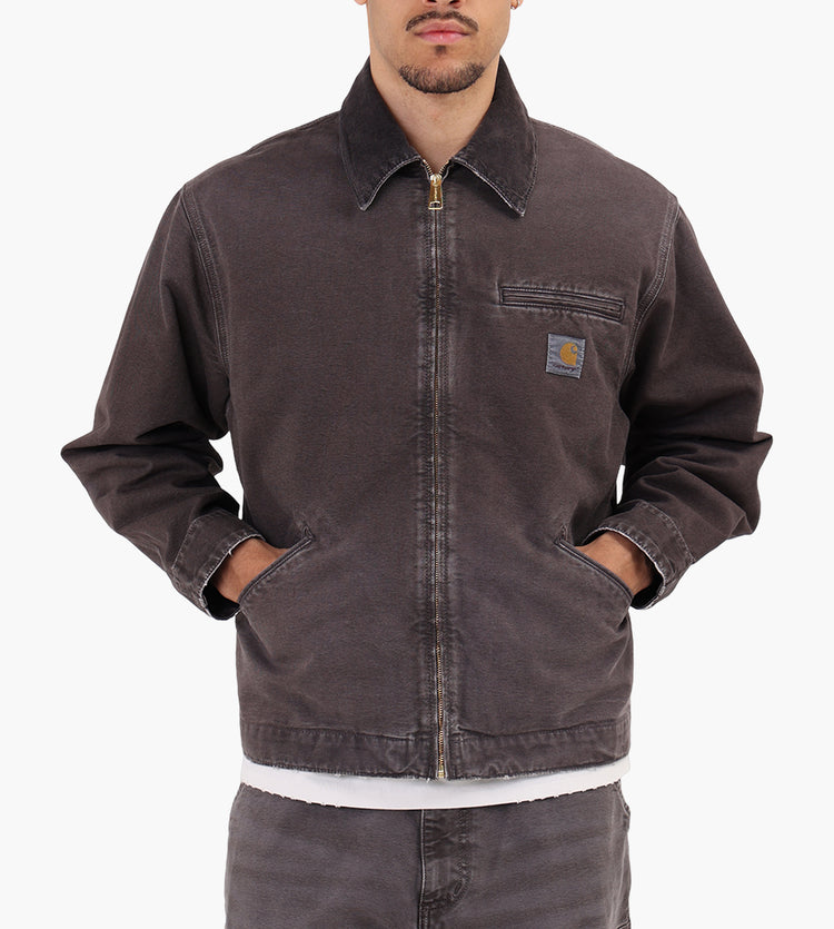 carhartt detroit tobacco WIP OG Jacket, / Black it stands ready for Fall/Winter 2025 Carhartt WIP OG Detroit Jacket