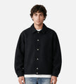 New Amsterdam Surf Association Wool Coach Jacket Black