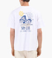 Libertine-Libertine Broke La Grande Plage 3697 Tee White