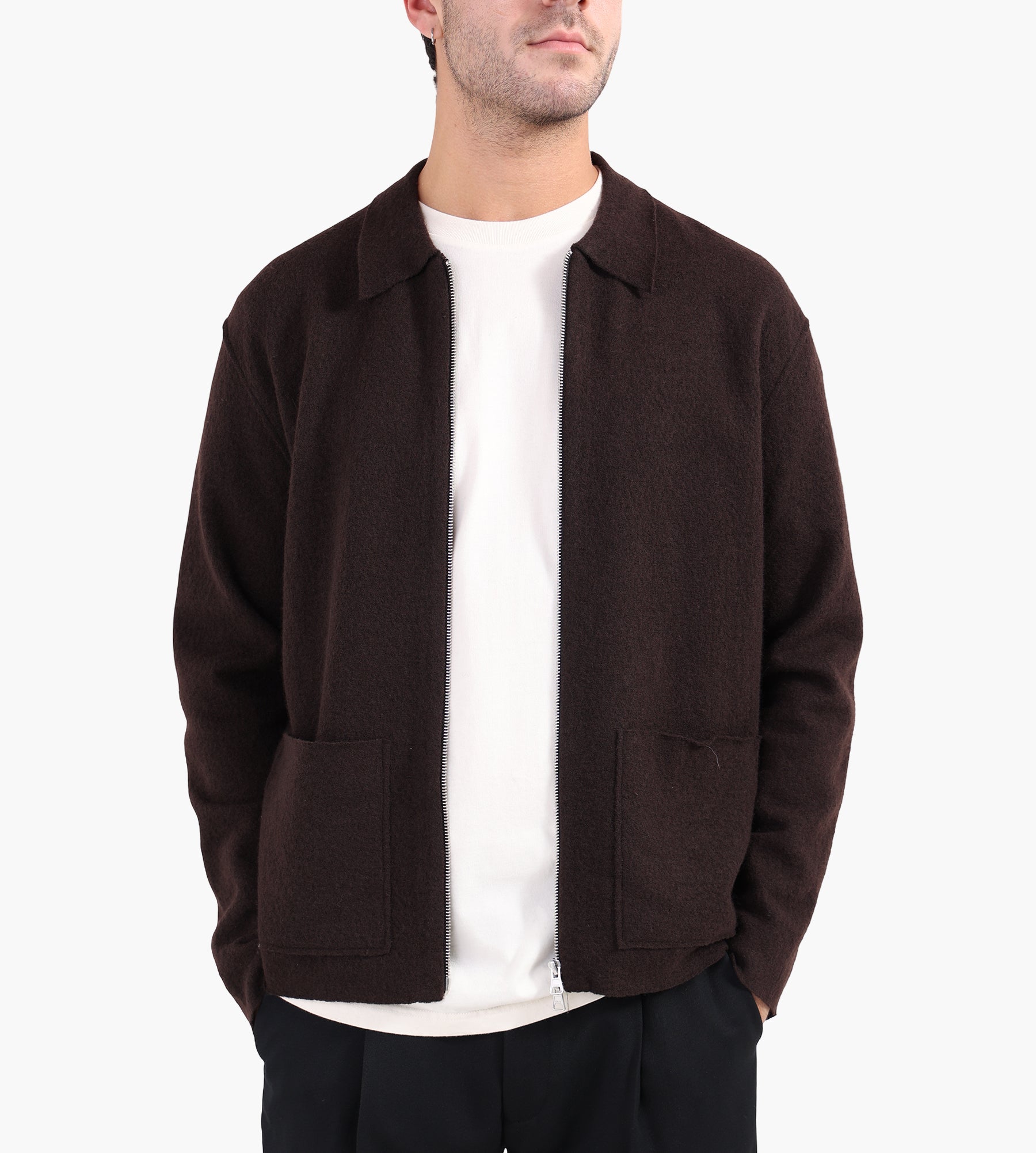 NN.07 Jonas Full Zip Jacket 6398 Dusky Port
