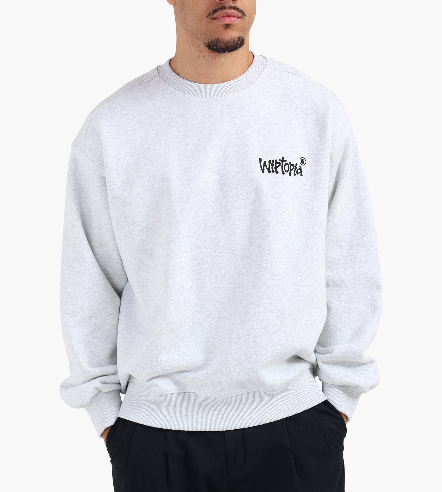 Carhartt WIP Wiptopia Sweater Ash Heather