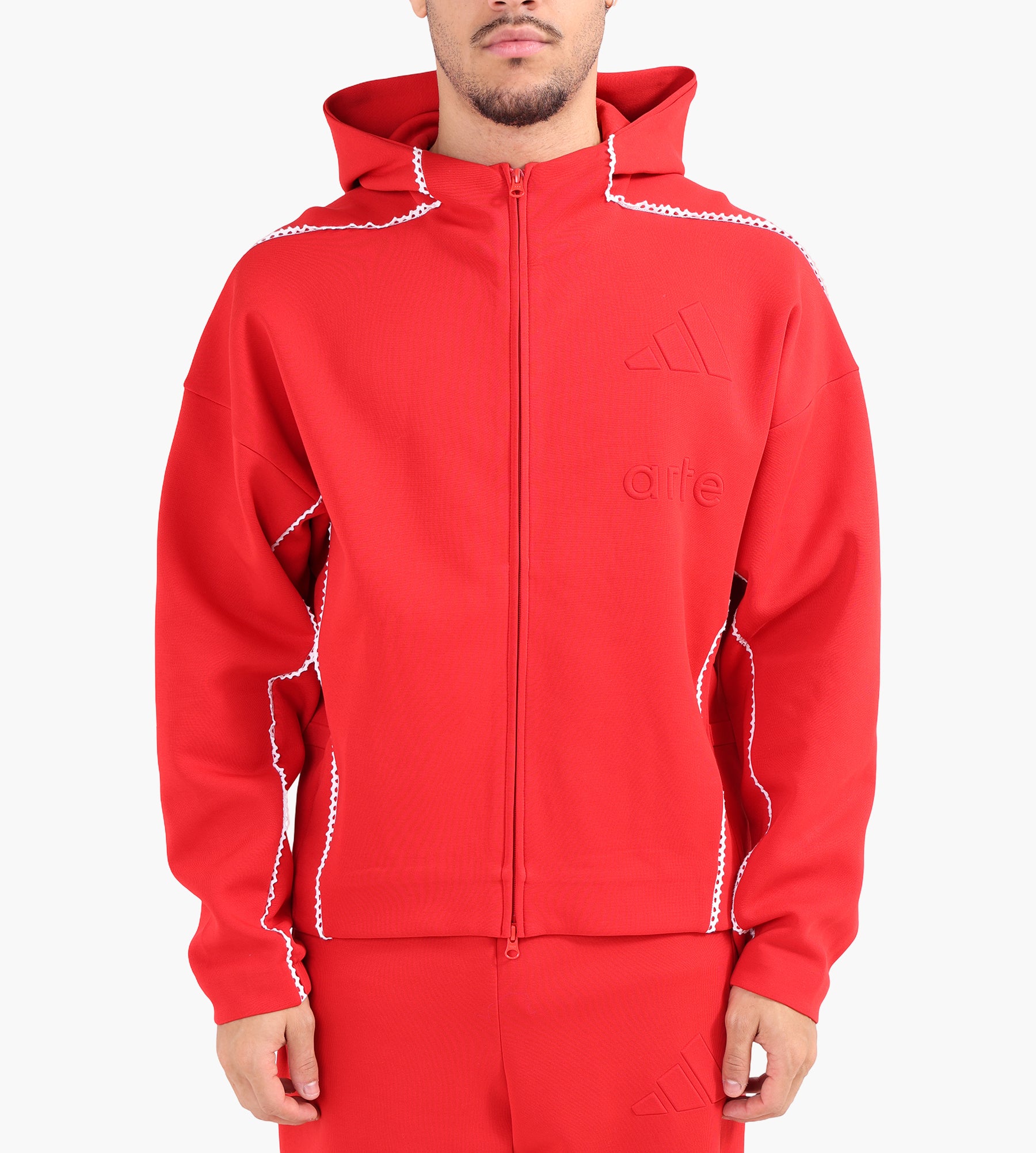 Adidas x Arte Zne Full Zip Hood Betsca White