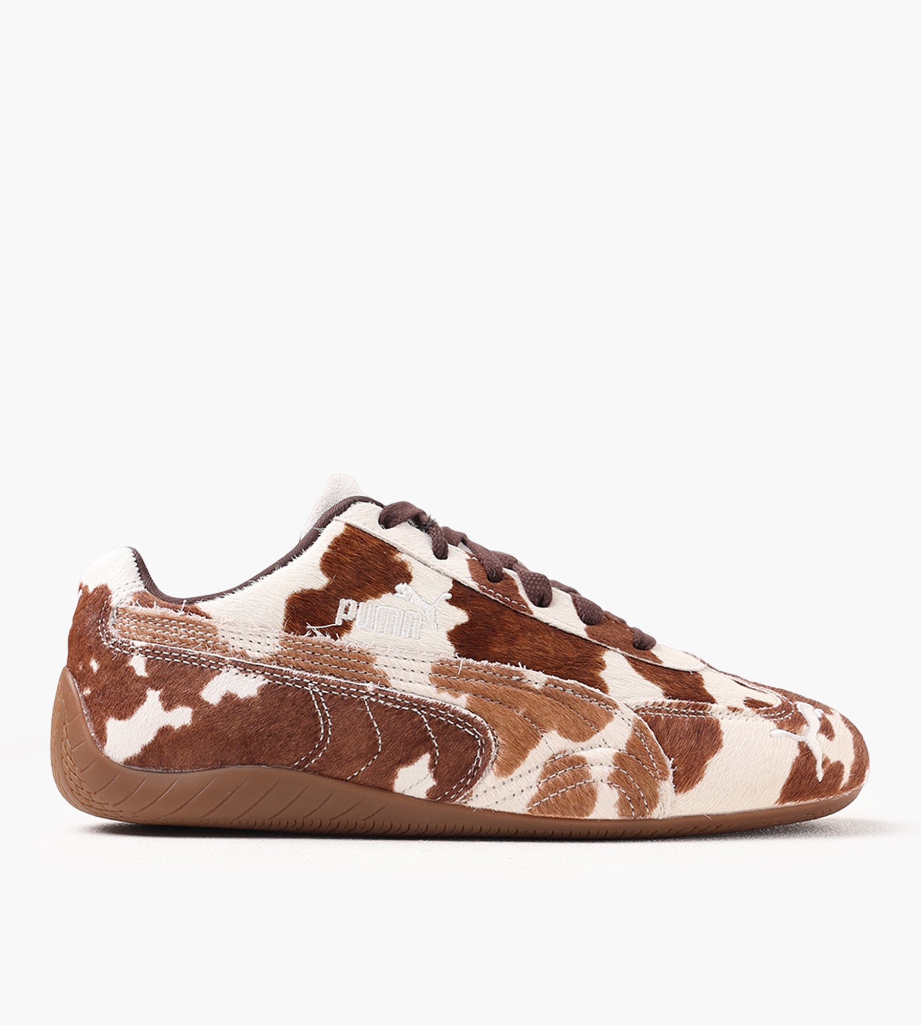 Puma Speedcat Cow Wns Chocolate Brown Gum