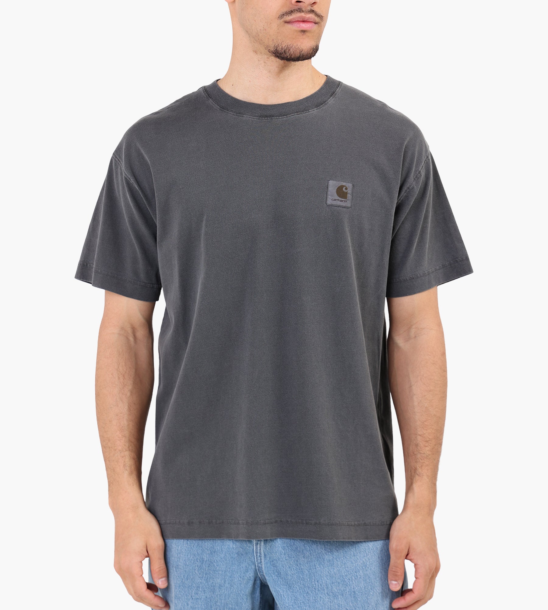 Carhartt WIP Nelson T-Shirt Black Garment Dyed