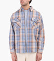 Carhartt WIP Long Sleeve Tunick Shirt Tunick Check Gentle Blue