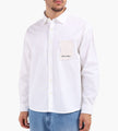 Bram's Fruit Longsleeve Varsity Shirt White
