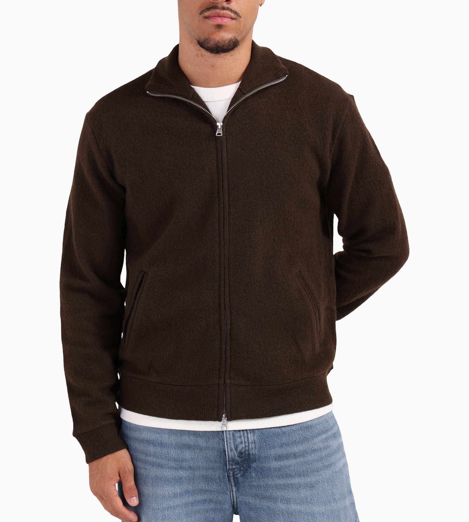 NN.07 Boiled Full Zip 6398 Demitasse