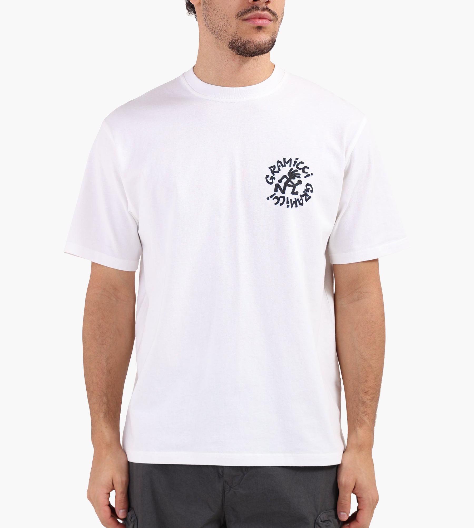 Gramicci Running Man Pre Tee White