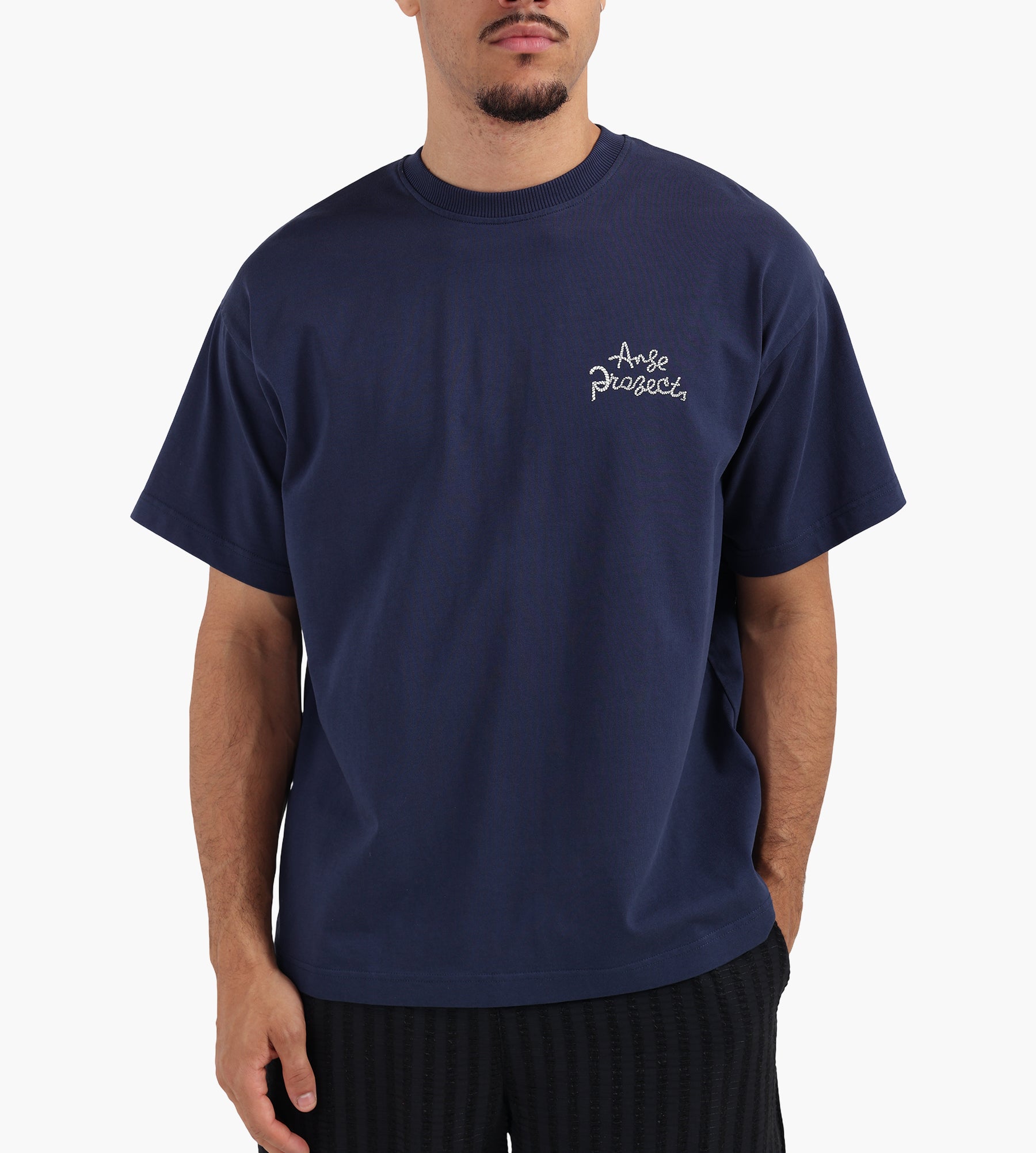 Ange Projects Rope Tee Navy