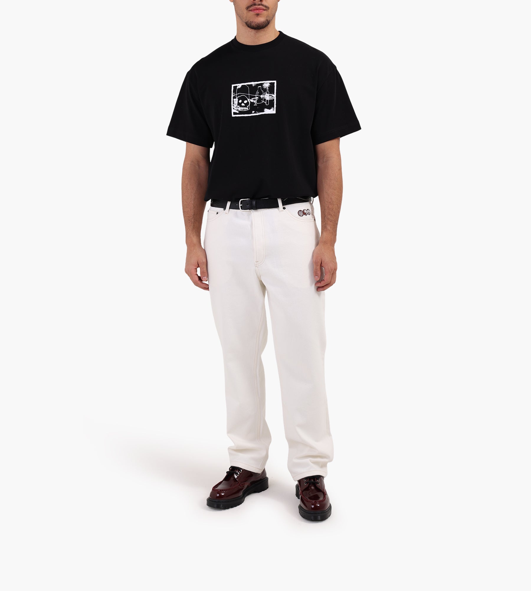 Baskèts by Anderson's Belt Western Black