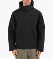 Hiking Patrol Waypoint Ripstop Hooded Jacket Charcoal Black