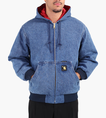 Carhartt WIP 50 Years Anniversary OG Active Jacket Denim Blue Usa Red