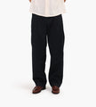 Norse Projects Hestur Relaxed Twill Pleated Trouser Black