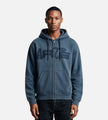 Arte Antwerp Stencil Sunfade Zip Hoodie Navy