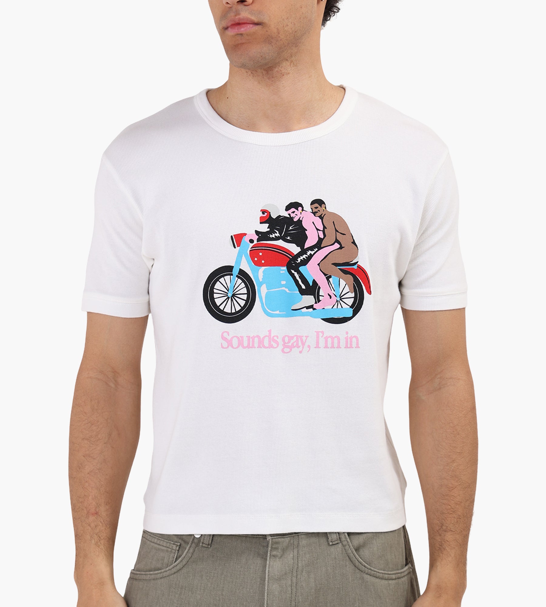 Carne Bollente Sounds Gay, We're In T-Shirt Natural