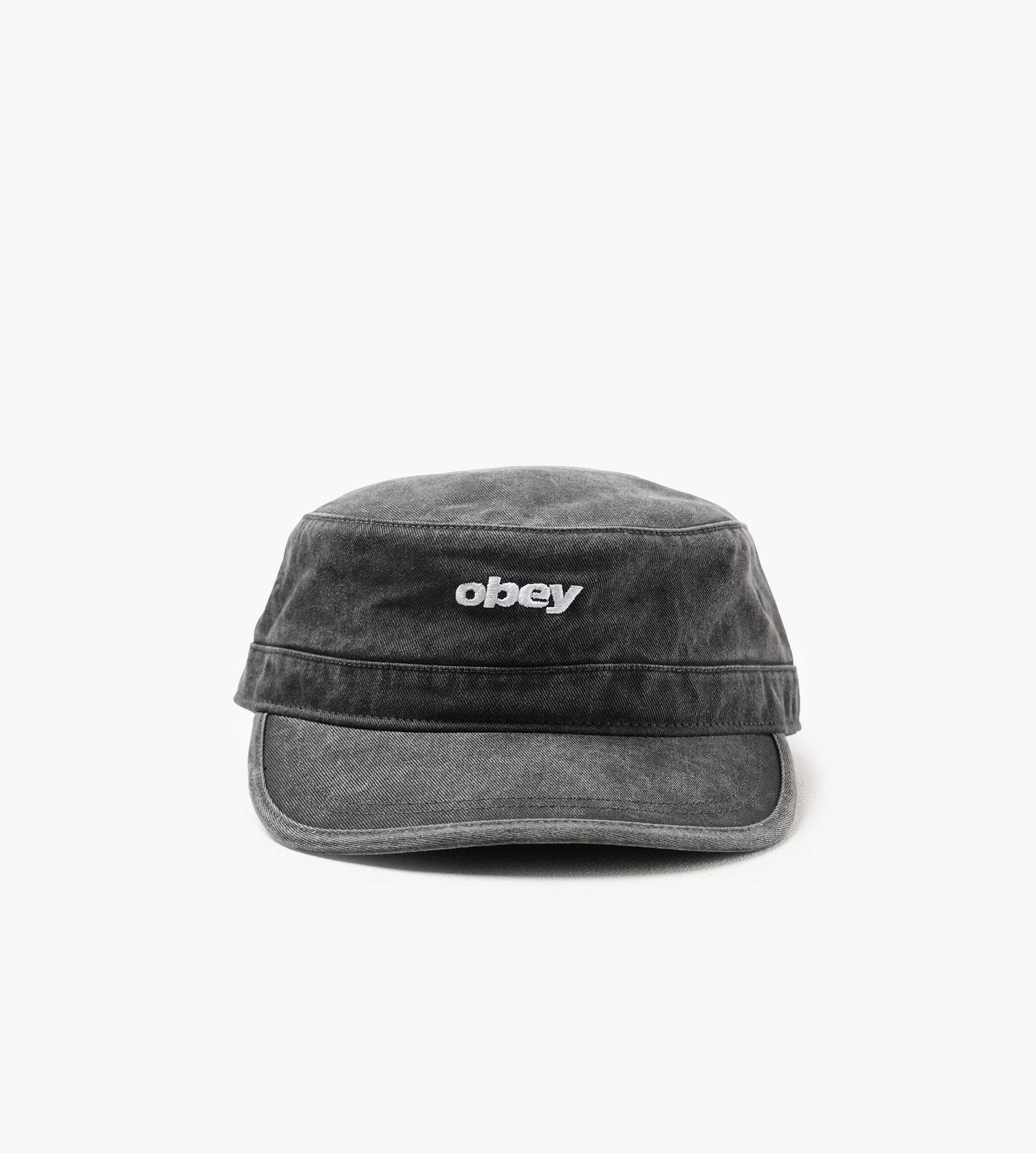 Obey Boxcar Pillbox Hat Pigment Black - Obey - Accessories