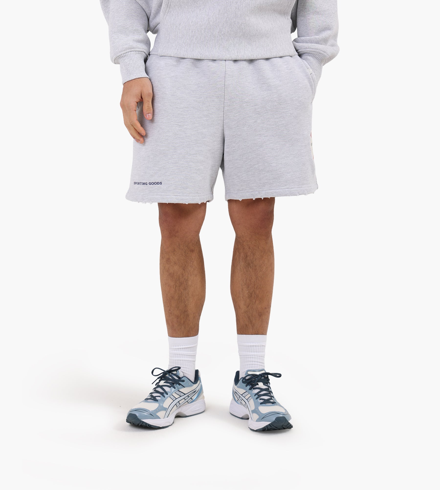 PAL Sporting Goods Homerun Shorts Light Gray Marl