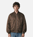 New Amsterdam Surf Association Reversible Bomber Jacket Brown Sea Blue