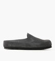 Birkenstock Amsterdam Wrapped Suede Leather Charcoal