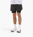 On Zero 2-in-1 Shorts PAF 1 M Molasses Black