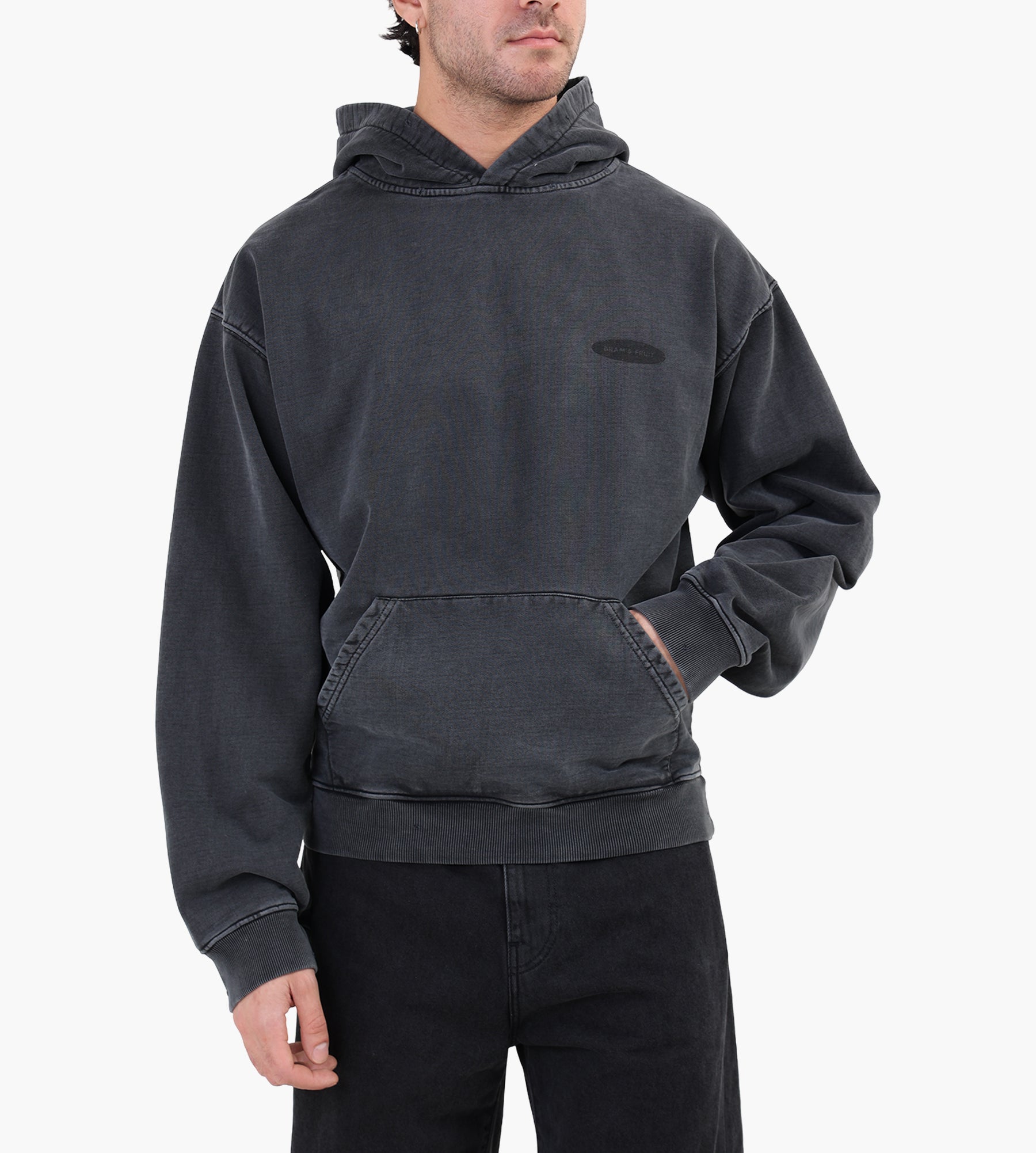 Bram's Fruit Distressed F*ck Off I'm Gardening Hoodie Washed Black