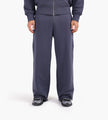 about:blank Cut Off Sweatpant Cotton Smoke Blue