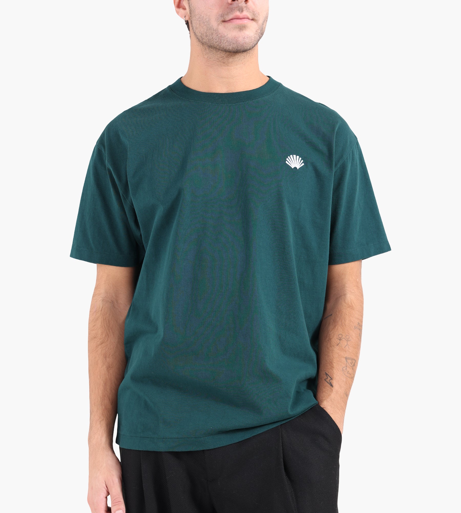 New Amsterdam Surf Association Mini Logo Tee Pine