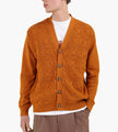 Drôle de Monsieur Cardigan Maille Crochet Dark Orange