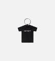 Carhartt WIP Mini Script T-shirt Keychain Black