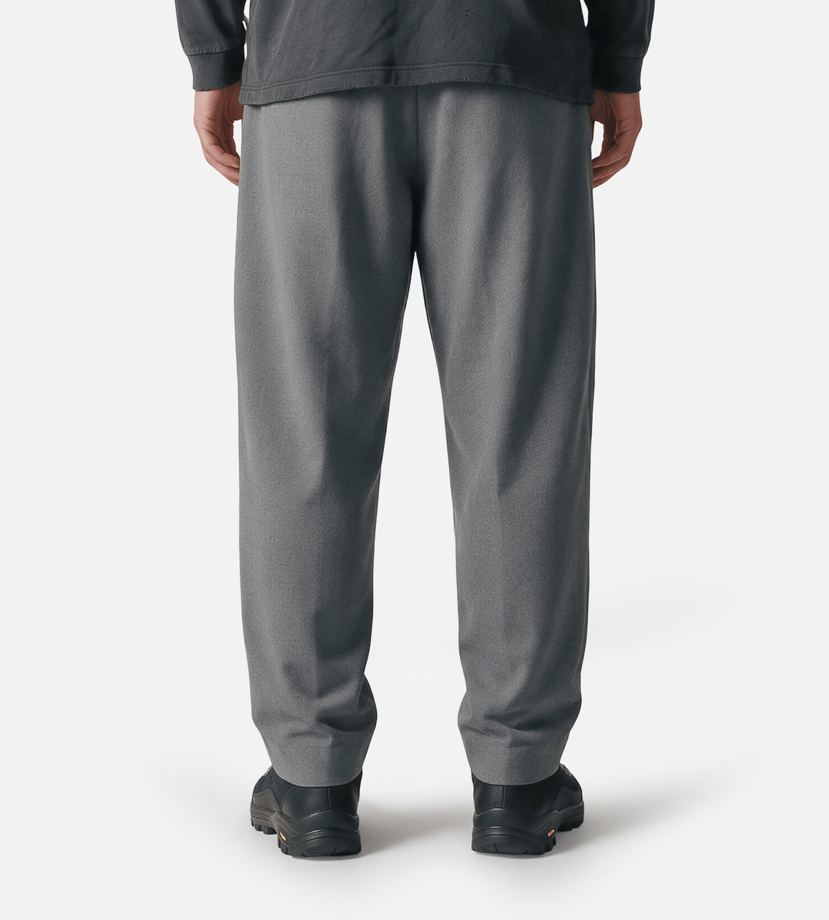 OLAF Regular Pleated Pant Sharkskin