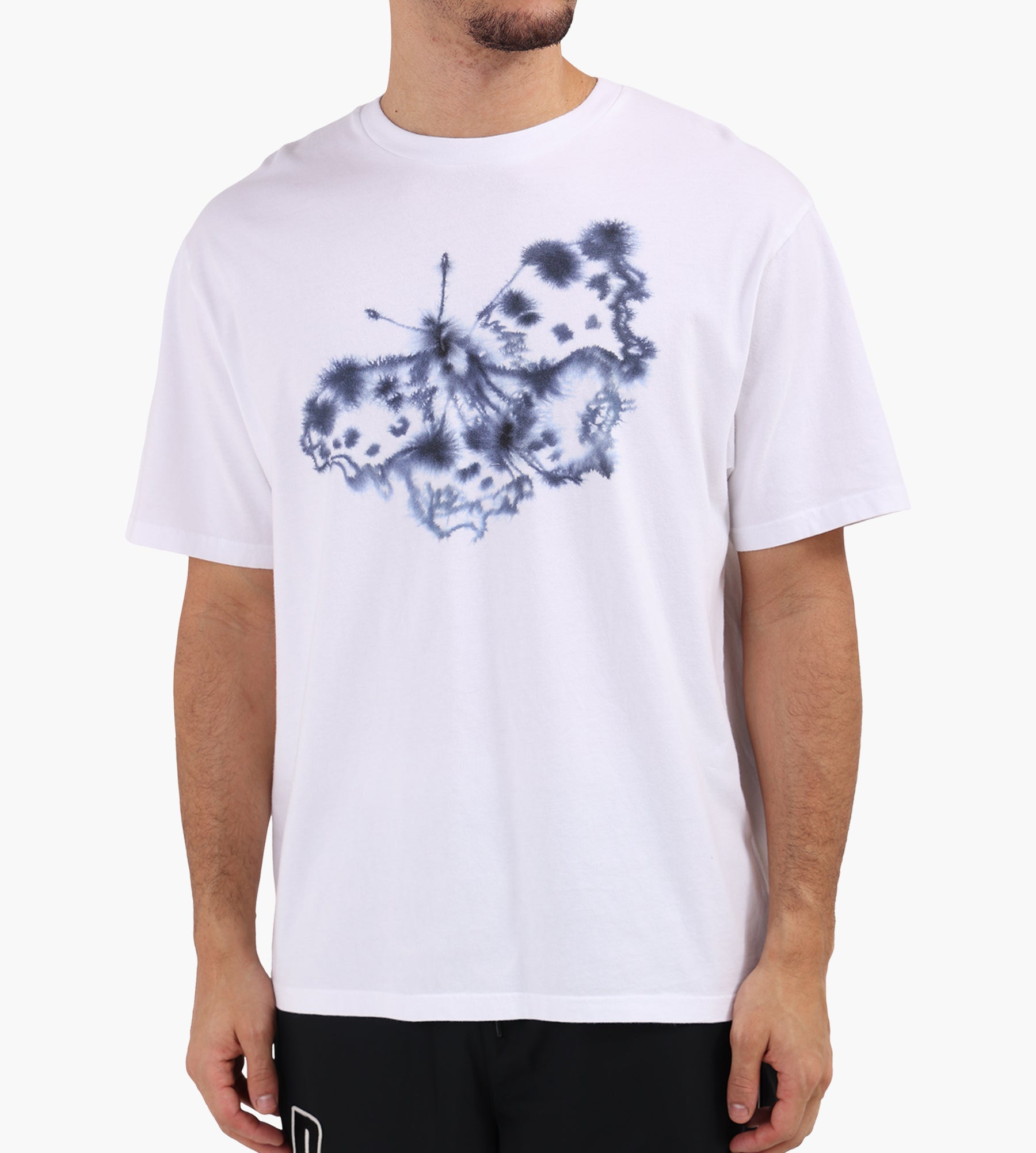 Wild Animals Butterfly T-shirt White