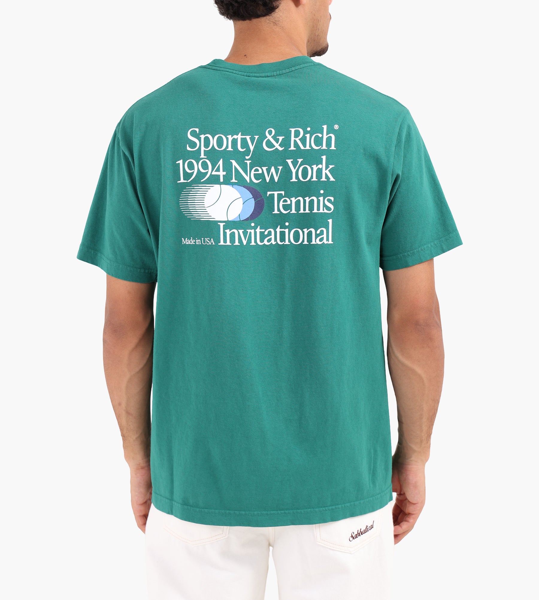 Sporty & Rich Invitational T-Shirt Alpine
