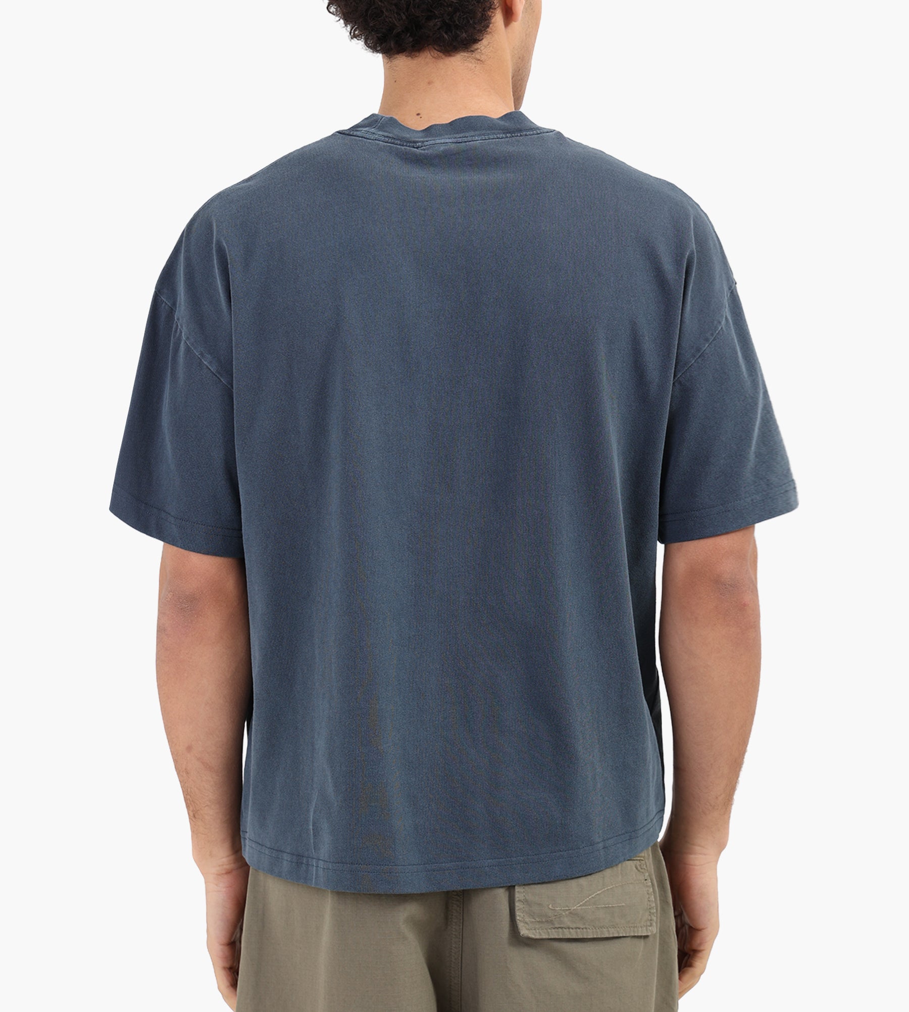 Carhartt WIP Benton T-Shirt Carbon Garment Dyed