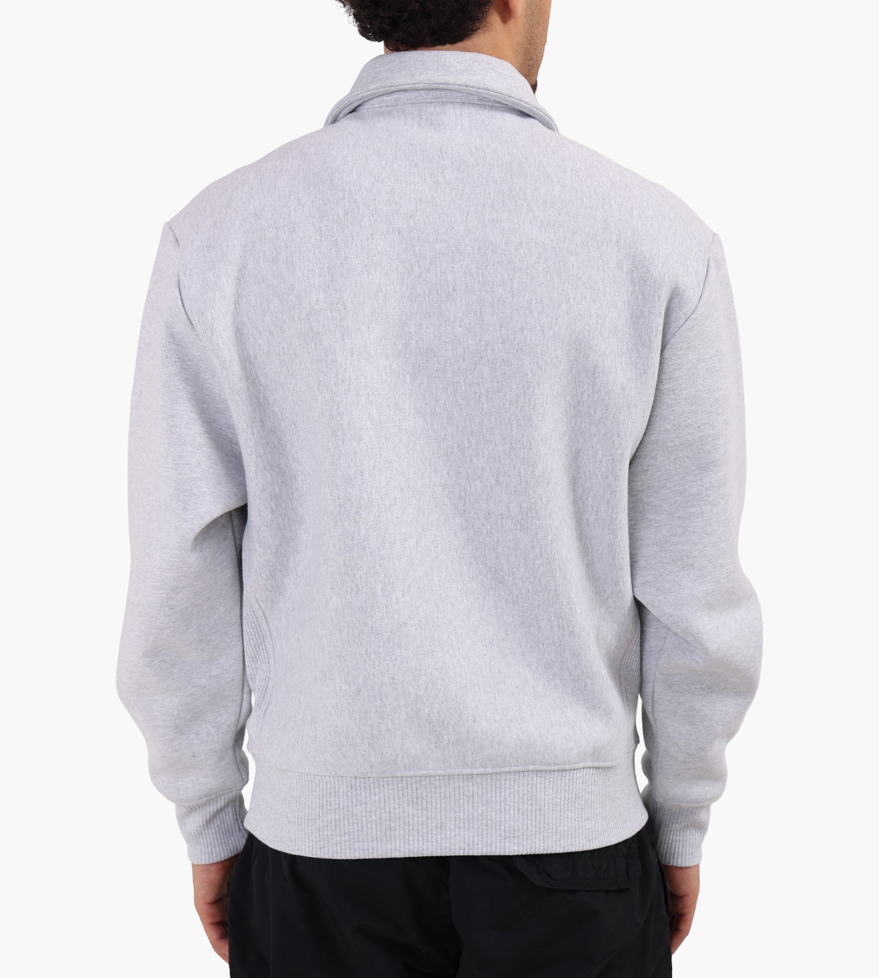 PAL Sporting Goods Pre Game Half Zip Light Gray Marl