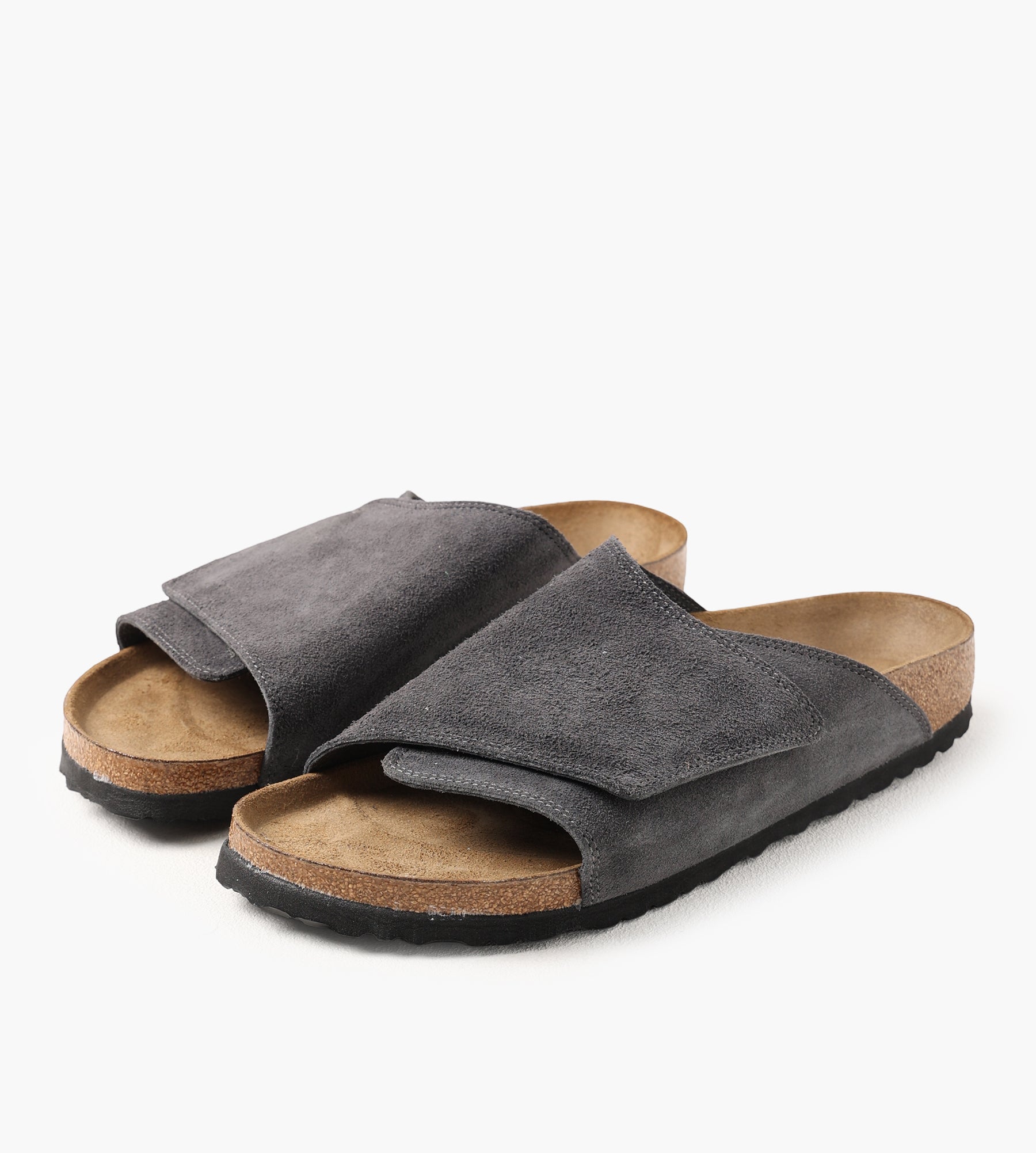 Birkenstock Solana VL Suede Leather Charcoal
