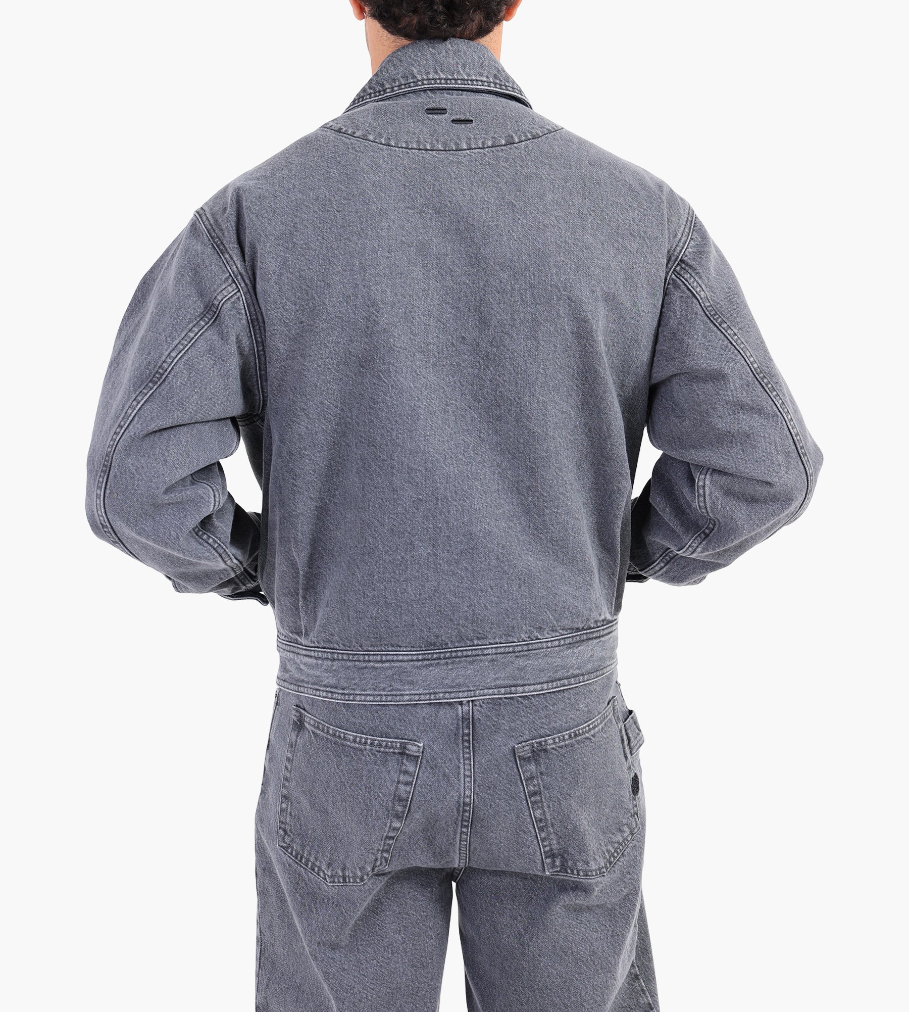 Filling Pieces Denim Jacket Washed Black