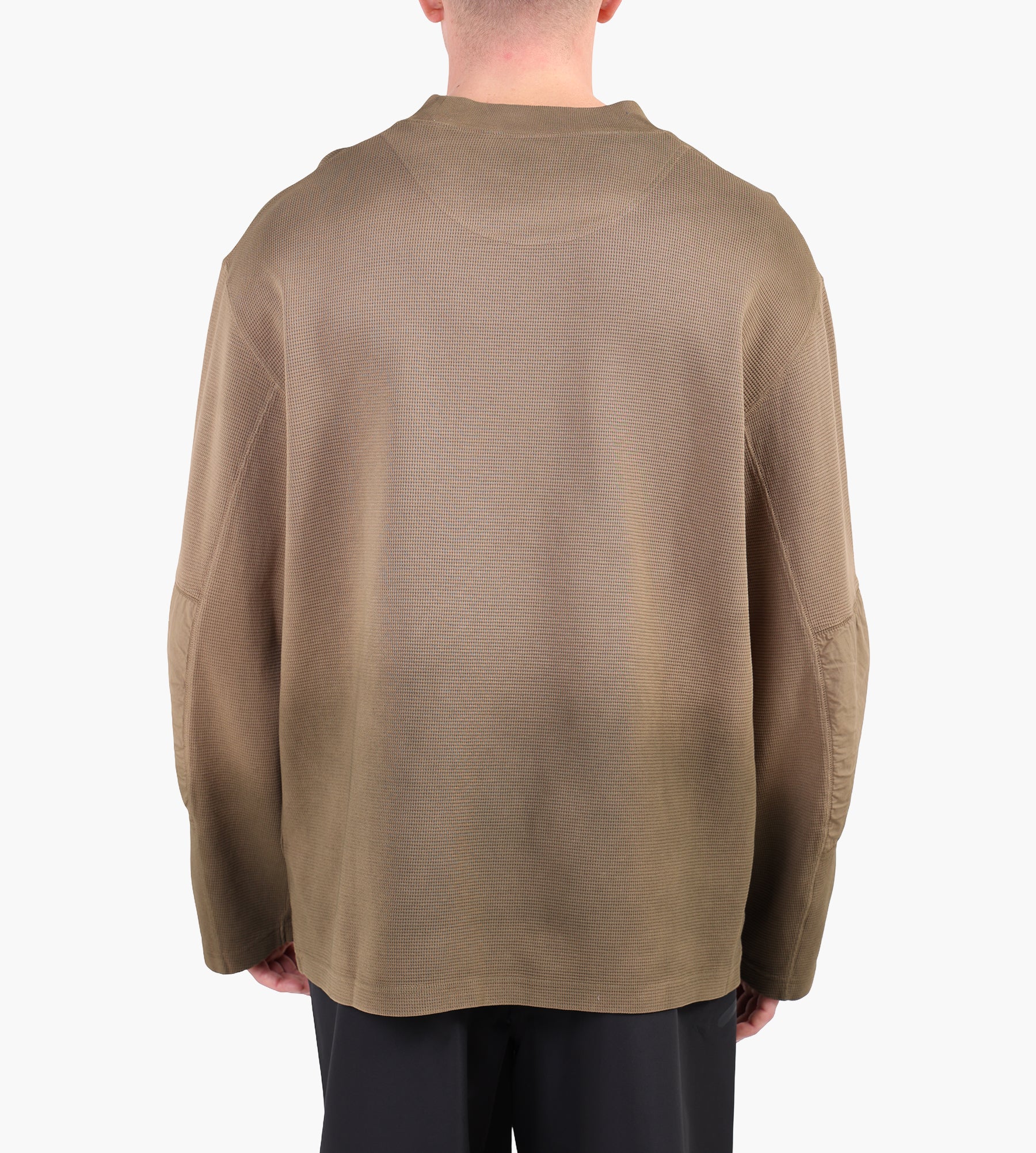 ROA x And Wander Garment-Dyed Long Sleeve Beige