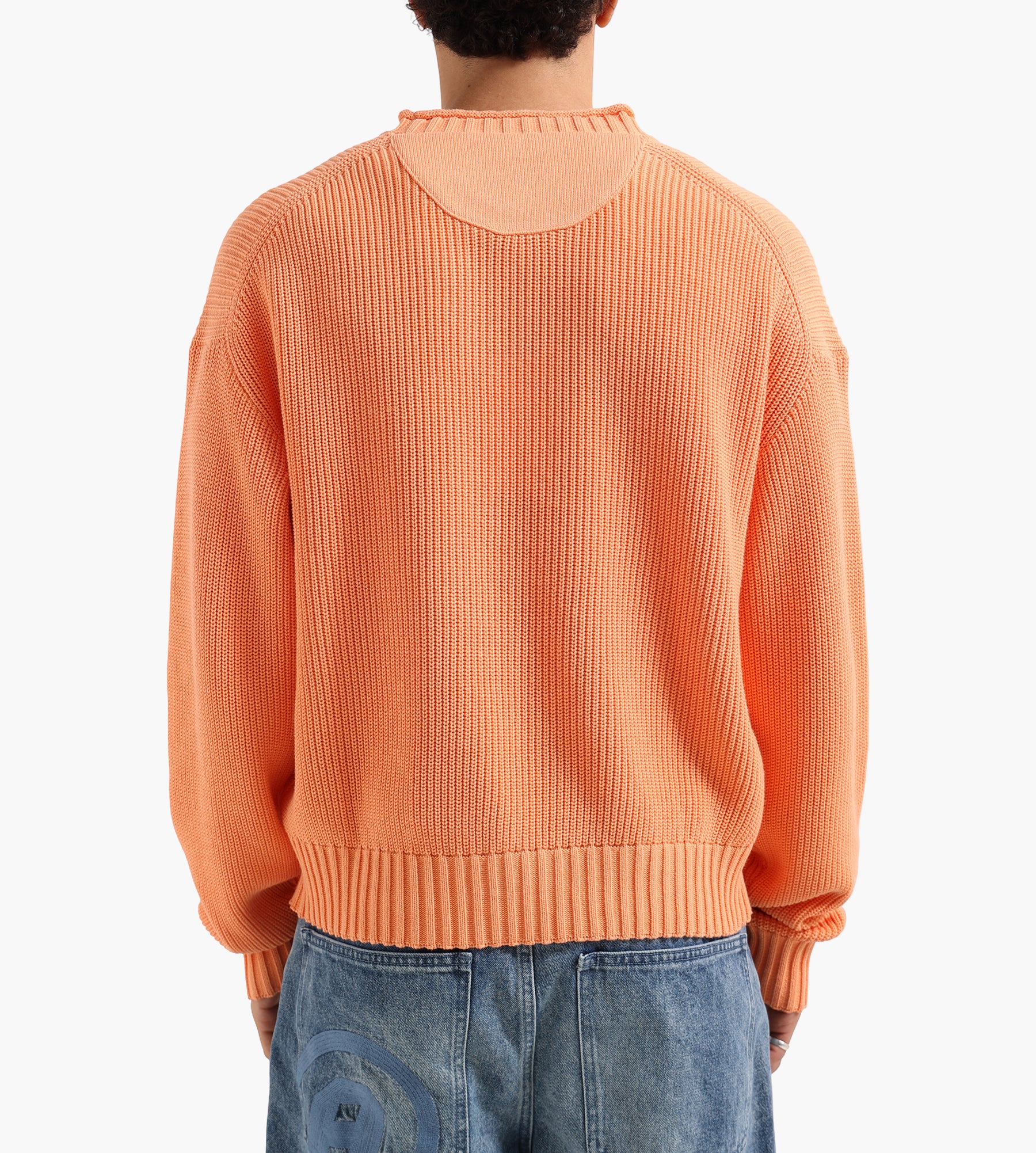 Bram's Fruit Stamp Knit Orange