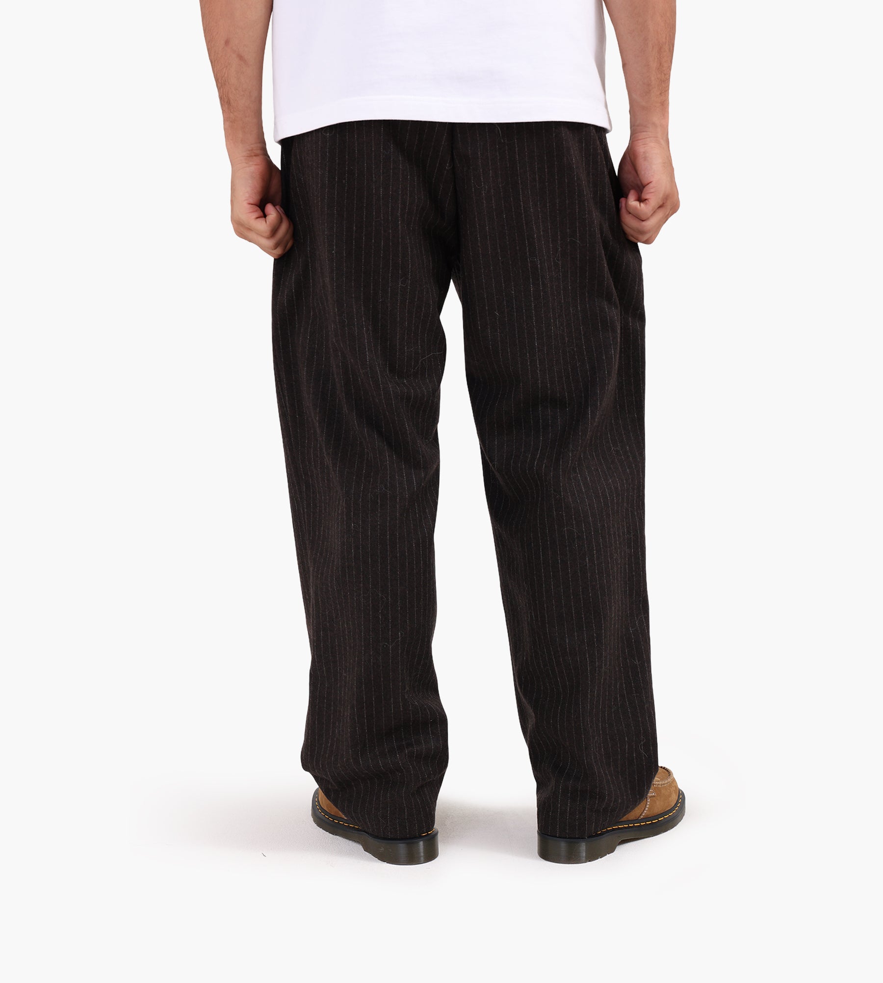 NN.07 Kay 1630 Trousers Brown Stripe