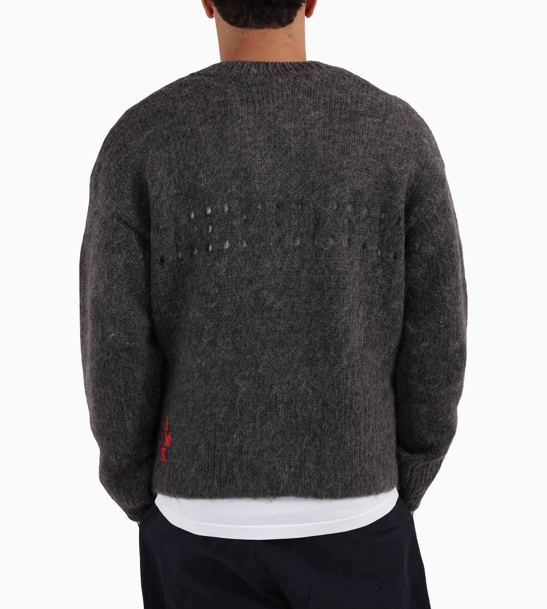 ACMH By Magic Castles Martha Pocket Cardigan Charcoal