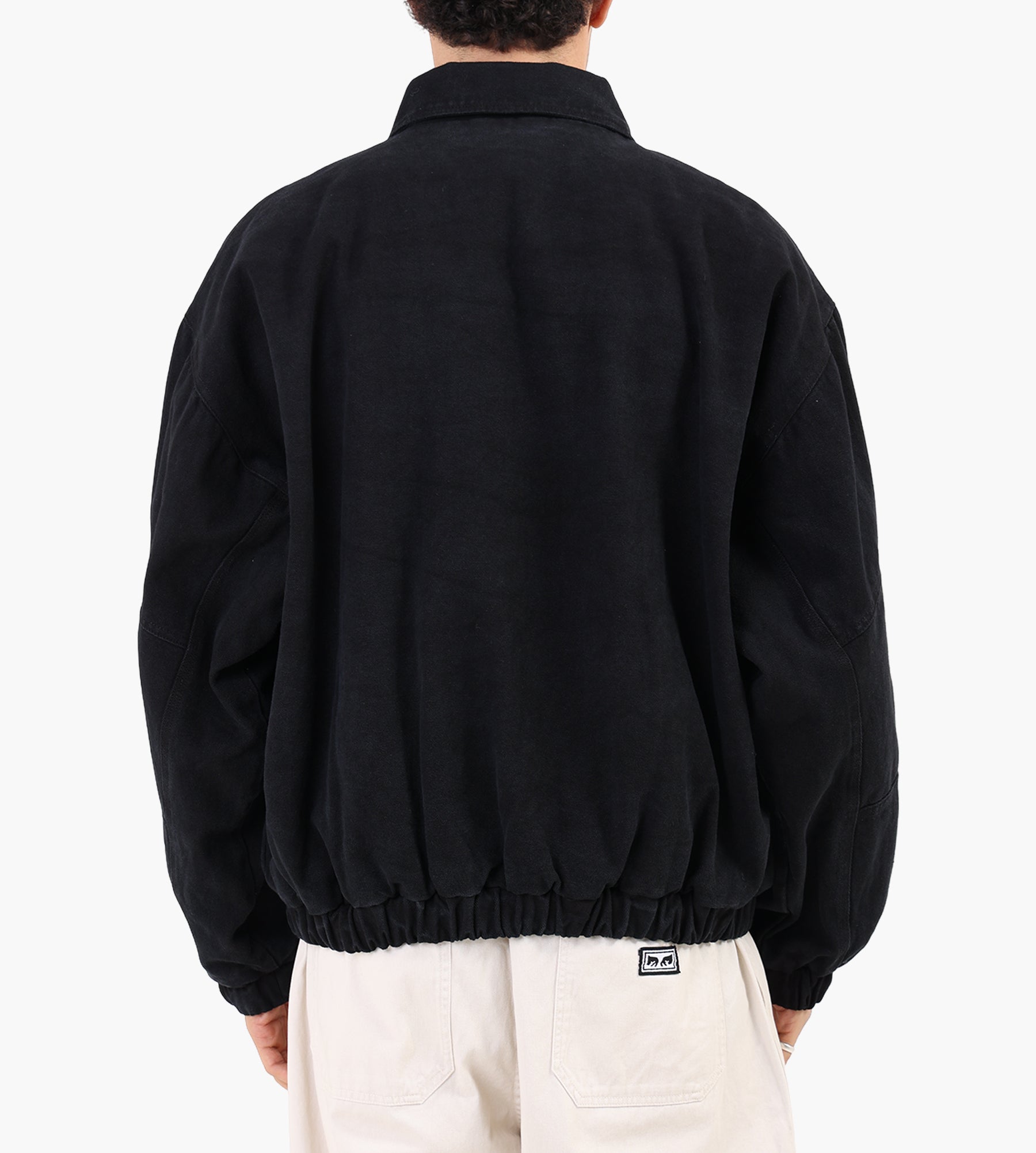 ROA Ash Canvas Jacket Washed Black