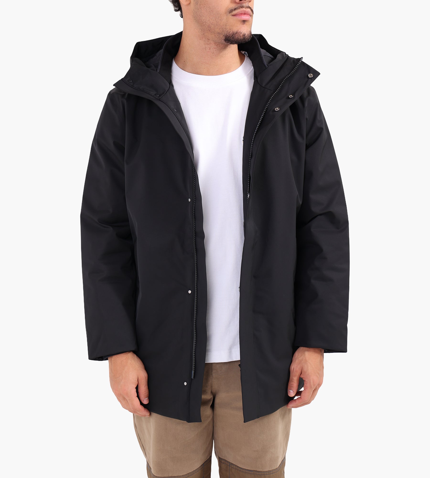 NN.07 Blake Hood 8240 Jacket Black