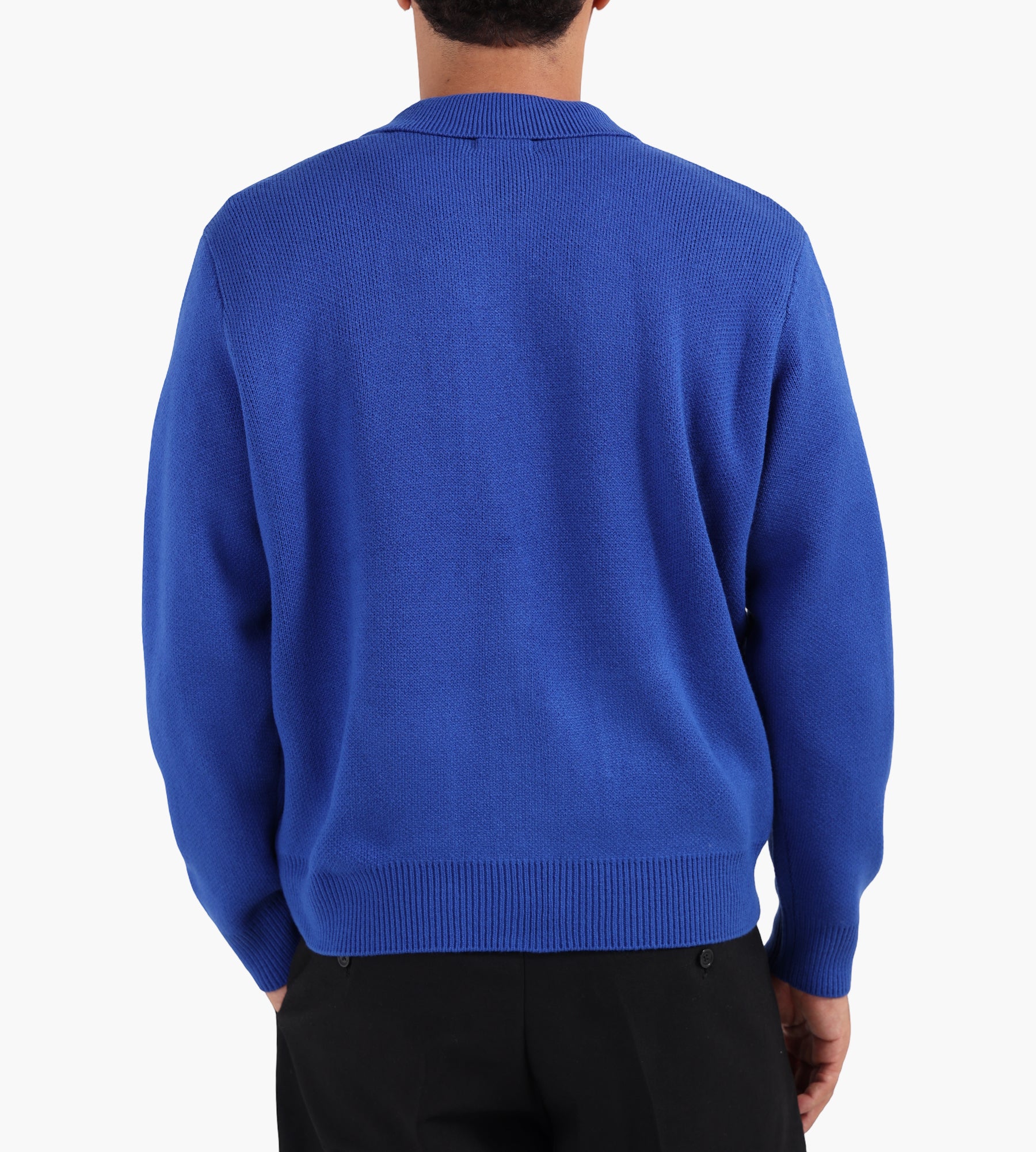 Obey Obey Floral Zip Cardigan Surf Blue