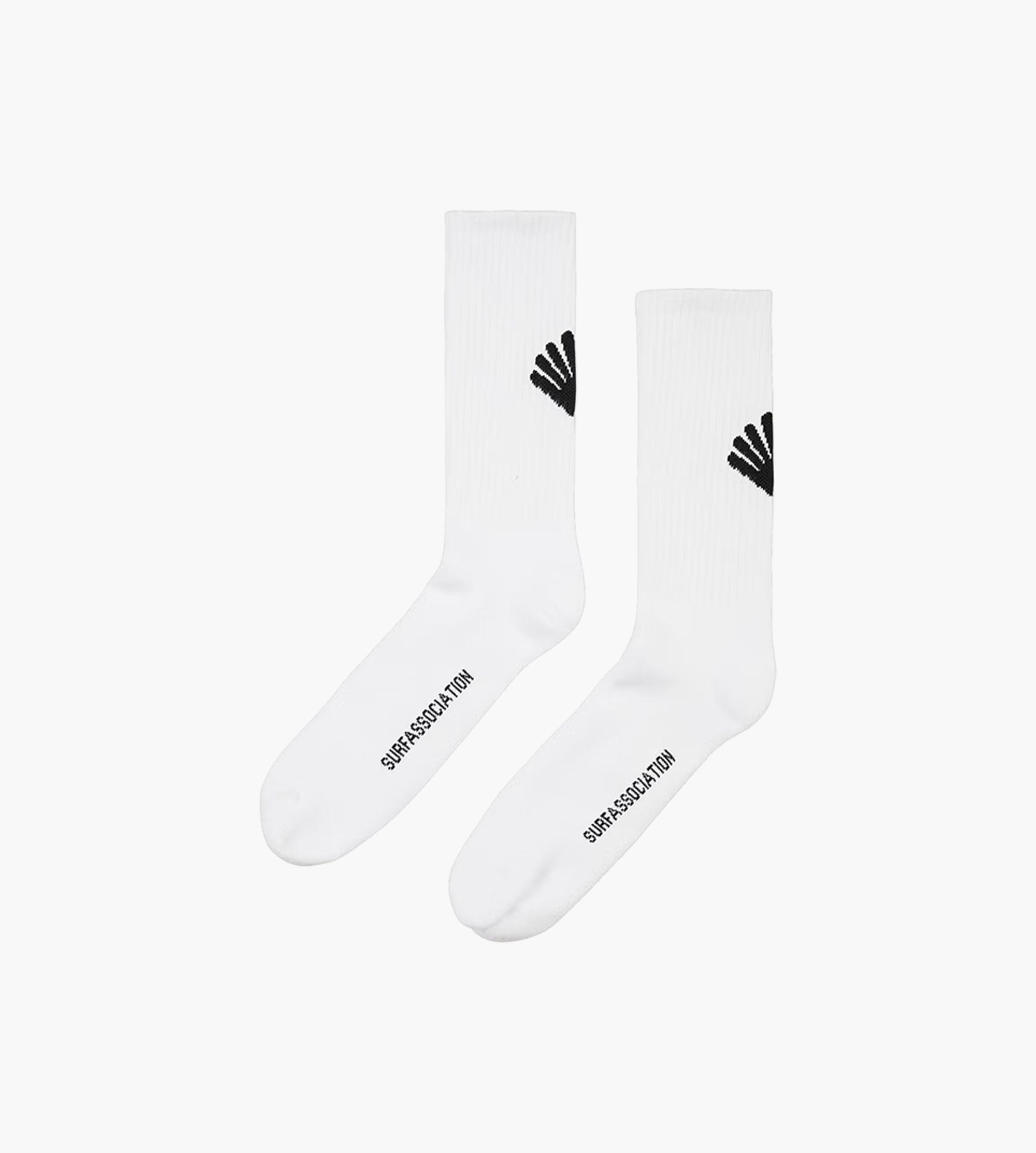 New Amsterdam Surf Association Toe Socks Single White