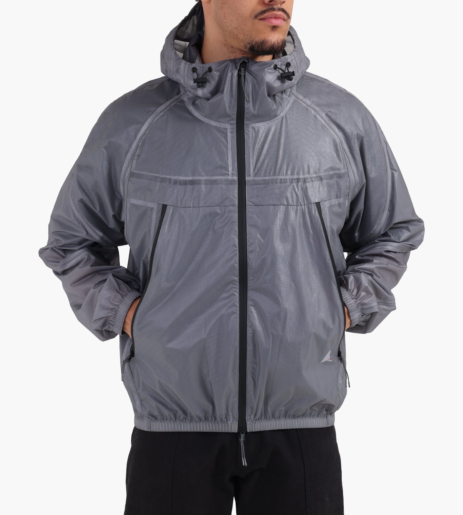 ROA Glasslike 3L Taped Waterproof Jacket Dark Grey