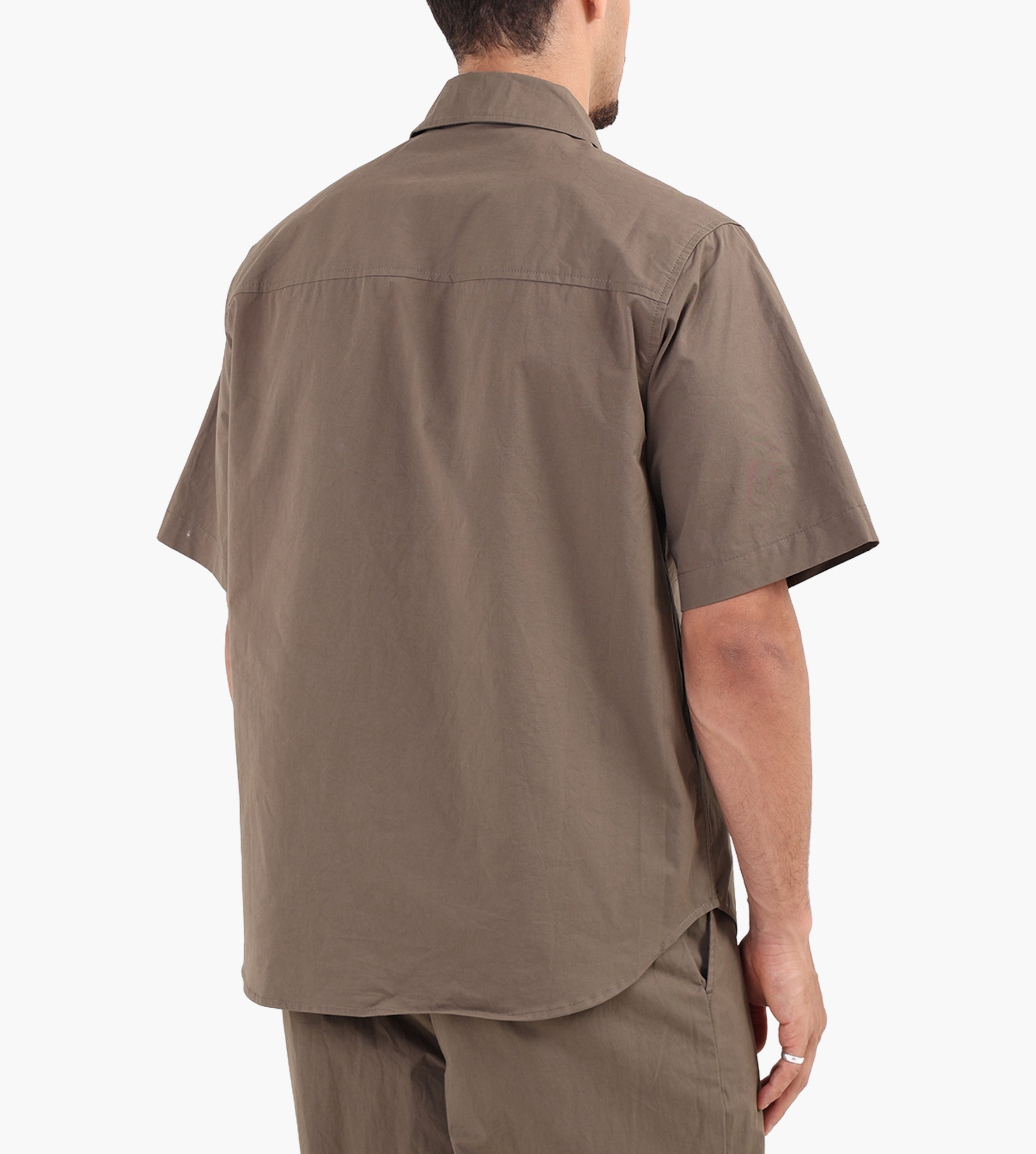 Libertine-Libertine Carbon 3690 Short Sleeve Shirt Stone
