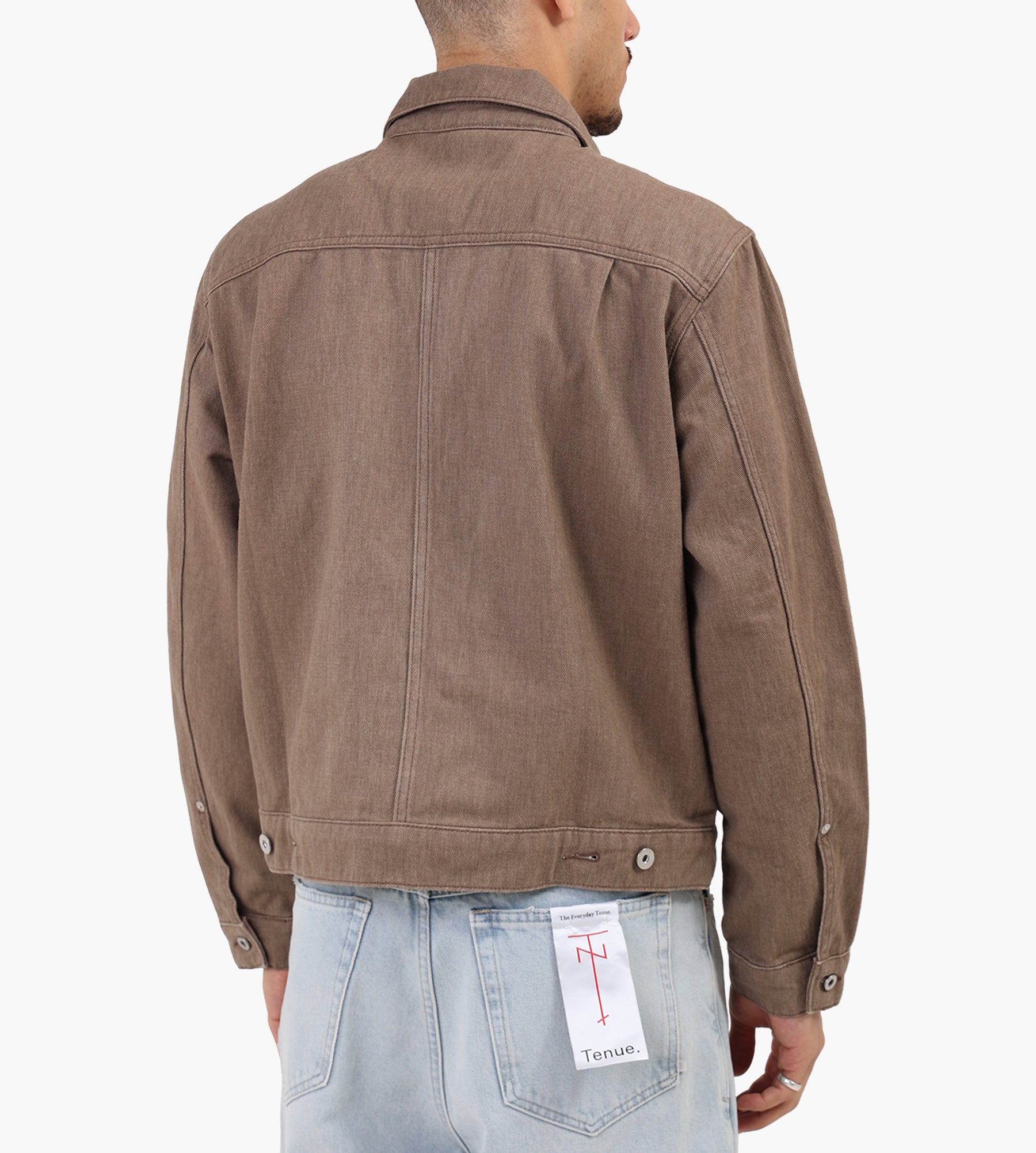 Norse Projects Storadal Resist Dyed Twill Type II Jacket Walnut