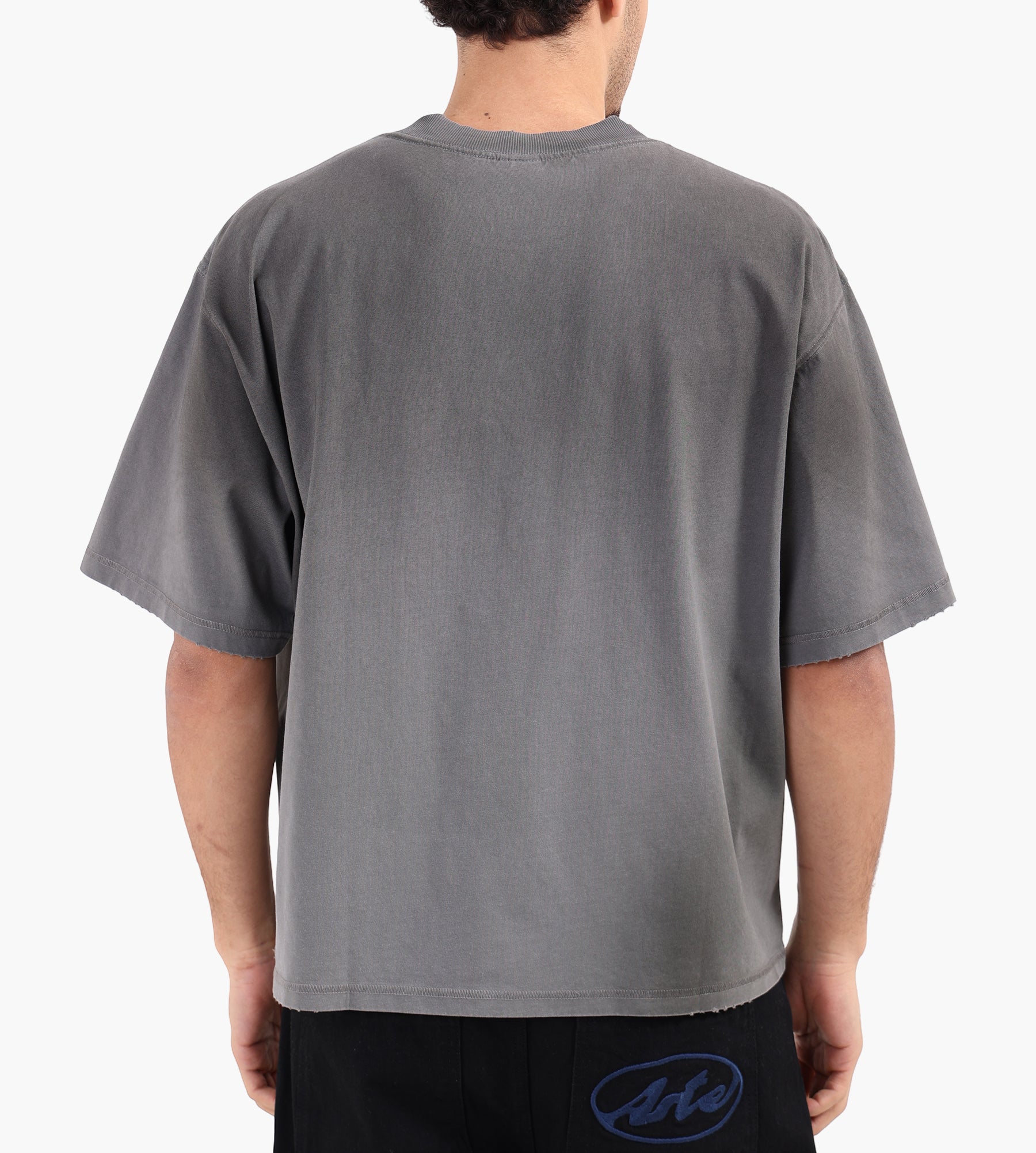 Won Hundred Houston Casino T-shirt M Washed Steel Grey