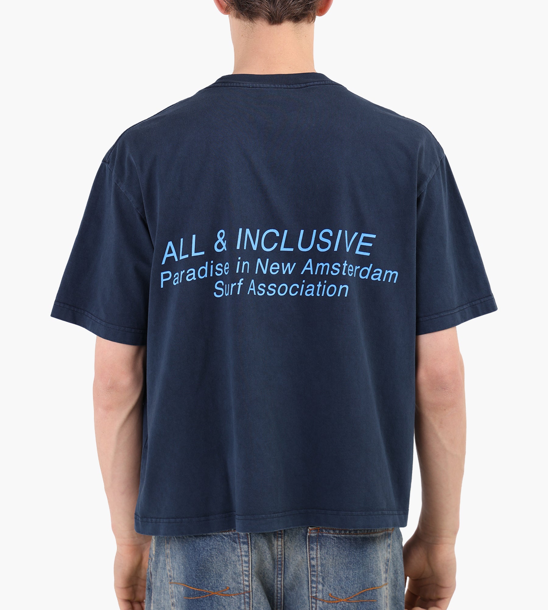 New Amsterdam Surf Association Resorts Tee Navy Blazer