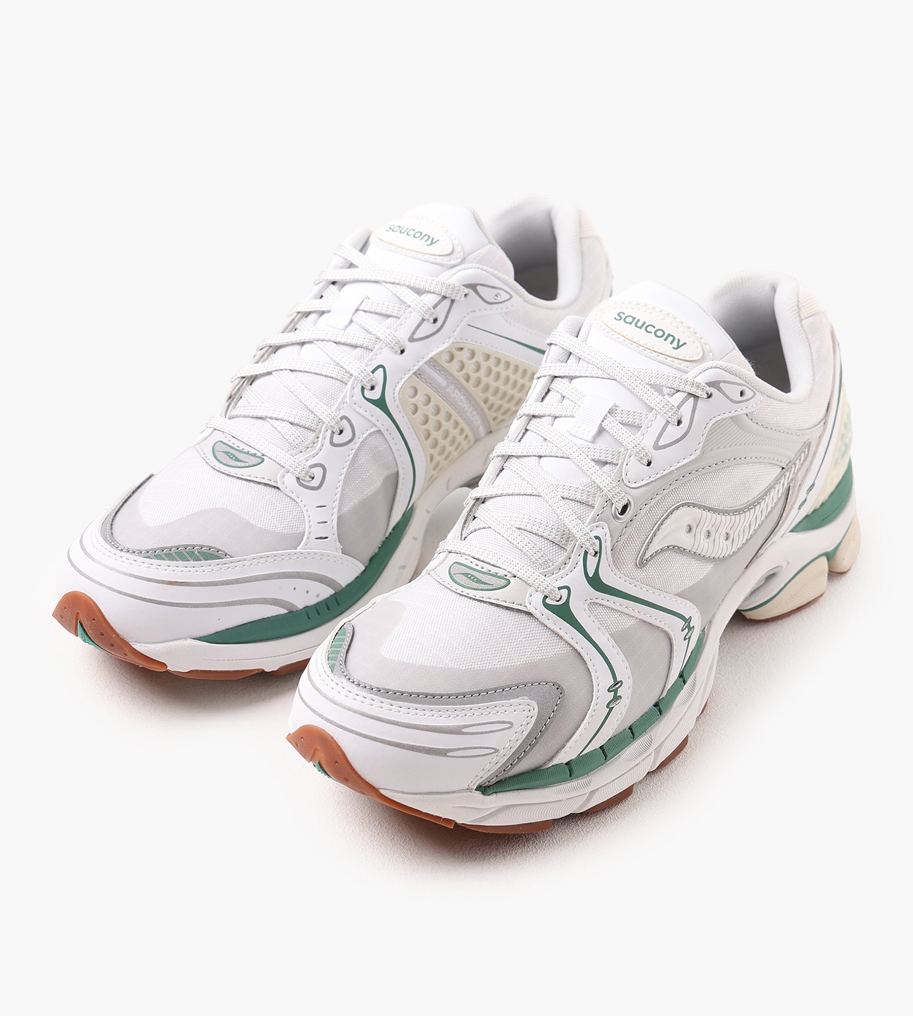 Saucony Progrid Triumph 4 Light Tan Green